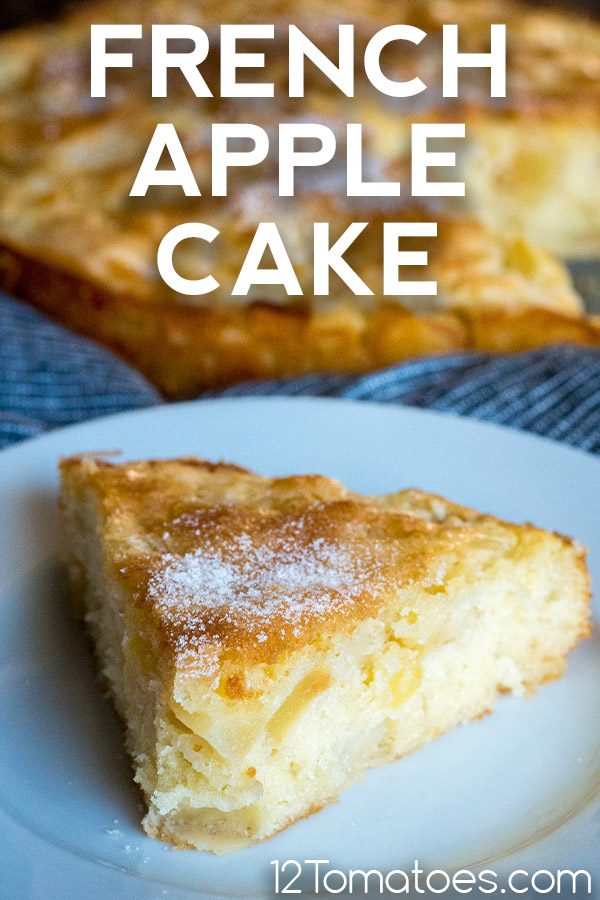 Invisible apple cake; Gateau invisible aux Pommes - PassionSpoon