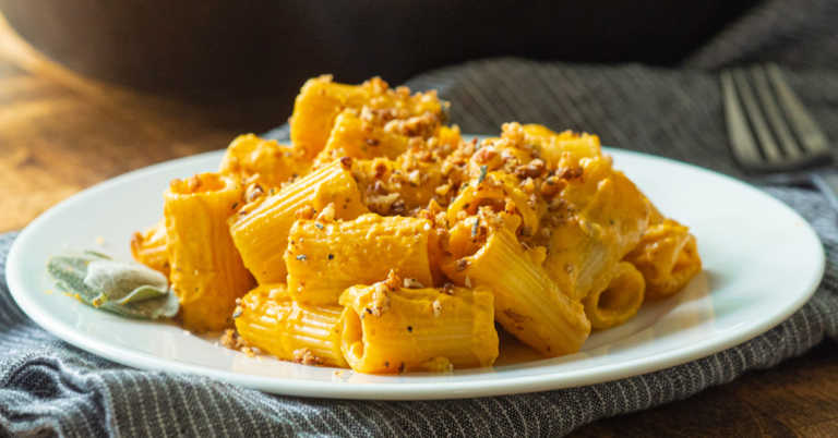 Pumpkin Sage Rigatoni