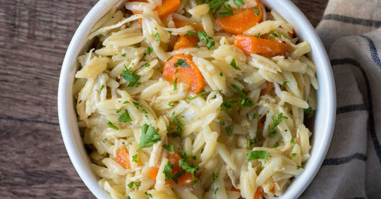 Creamy Chicken Orzo
