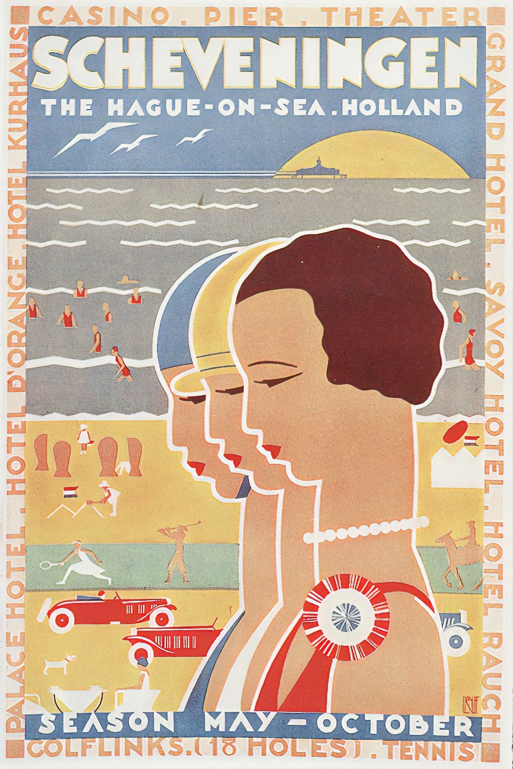 1930s poster from Holland