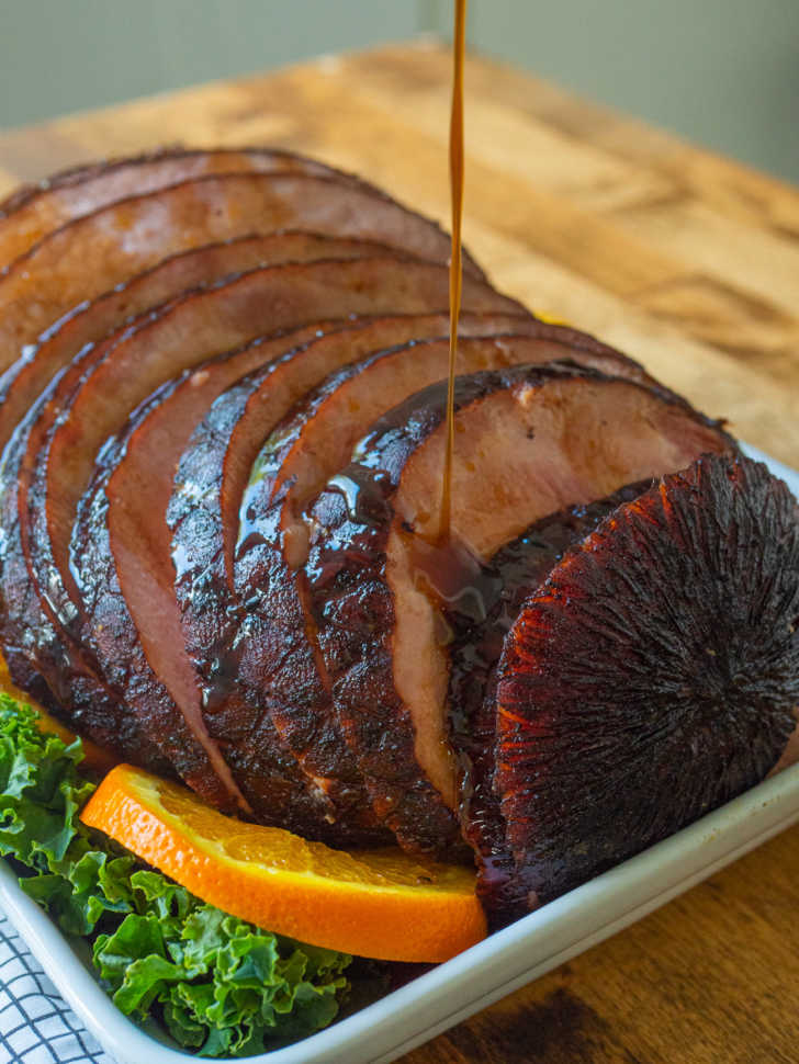 Dr. Pepper Glazed Ham | 12 Tomatoes