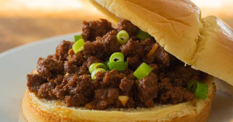 Korean Beef Sloppy Joes