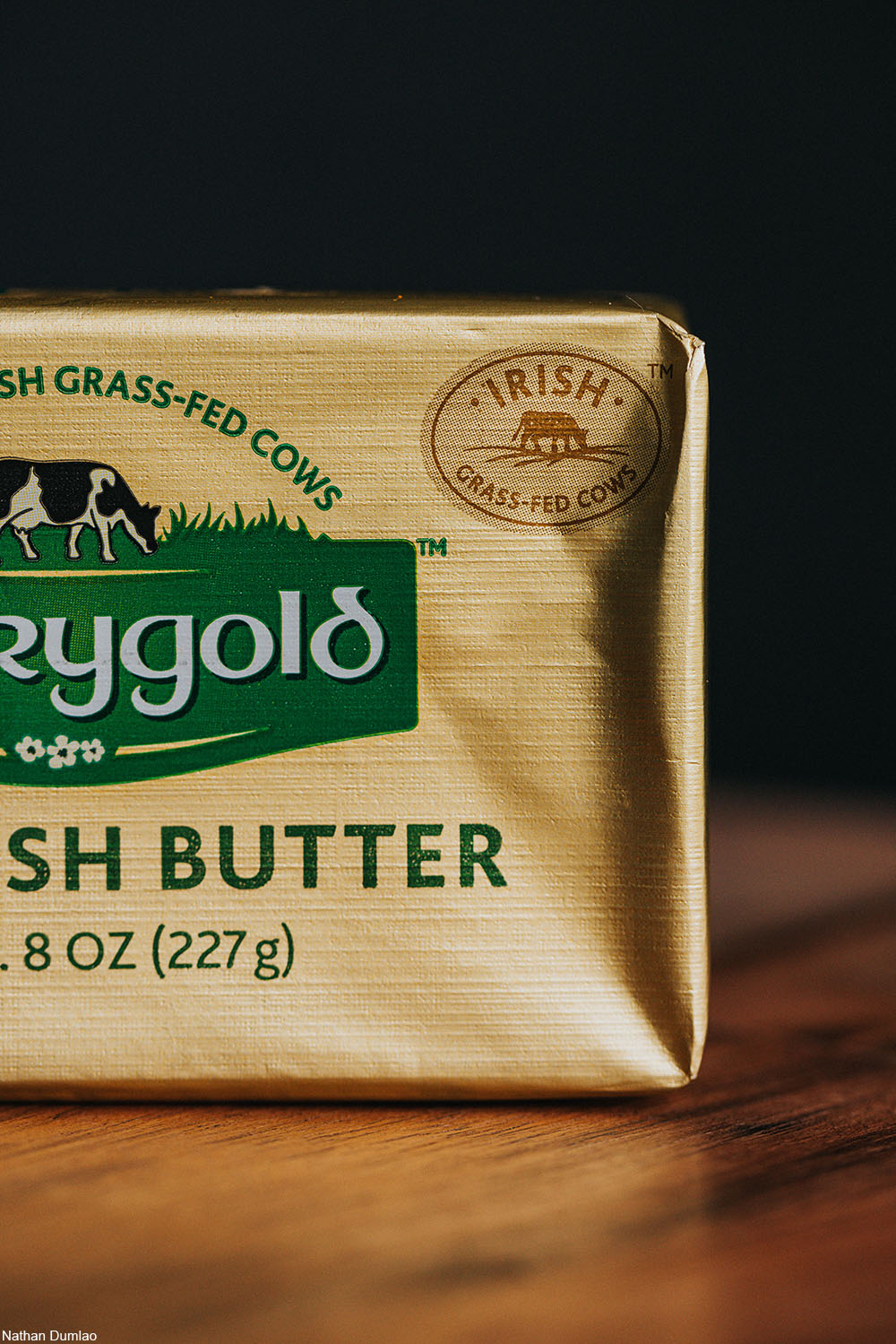 a package of Irish butter