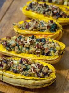 Turkey Stuffed Delicata Squash | 12 Tomatoes