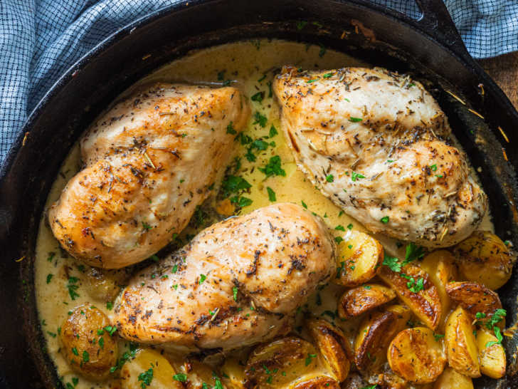 Creamy Dijon Chicken and Potatoes | 12 Tomatoes