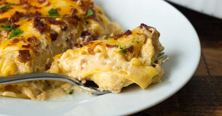Chicken Bacon Ranch Lasagna