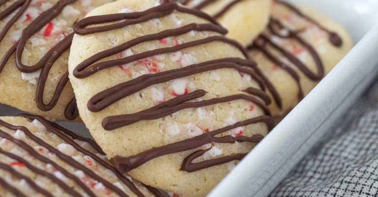 Peppermint Sugar Cookies