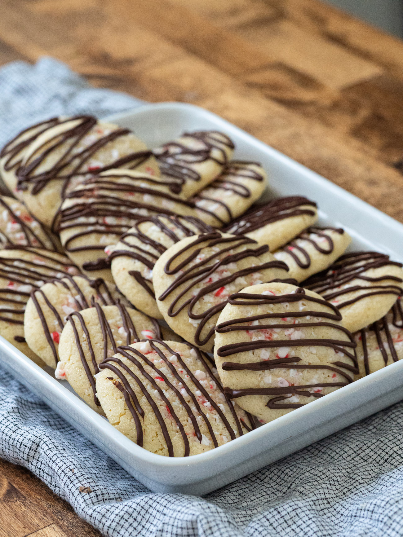 Peppermint Sugar Cookies