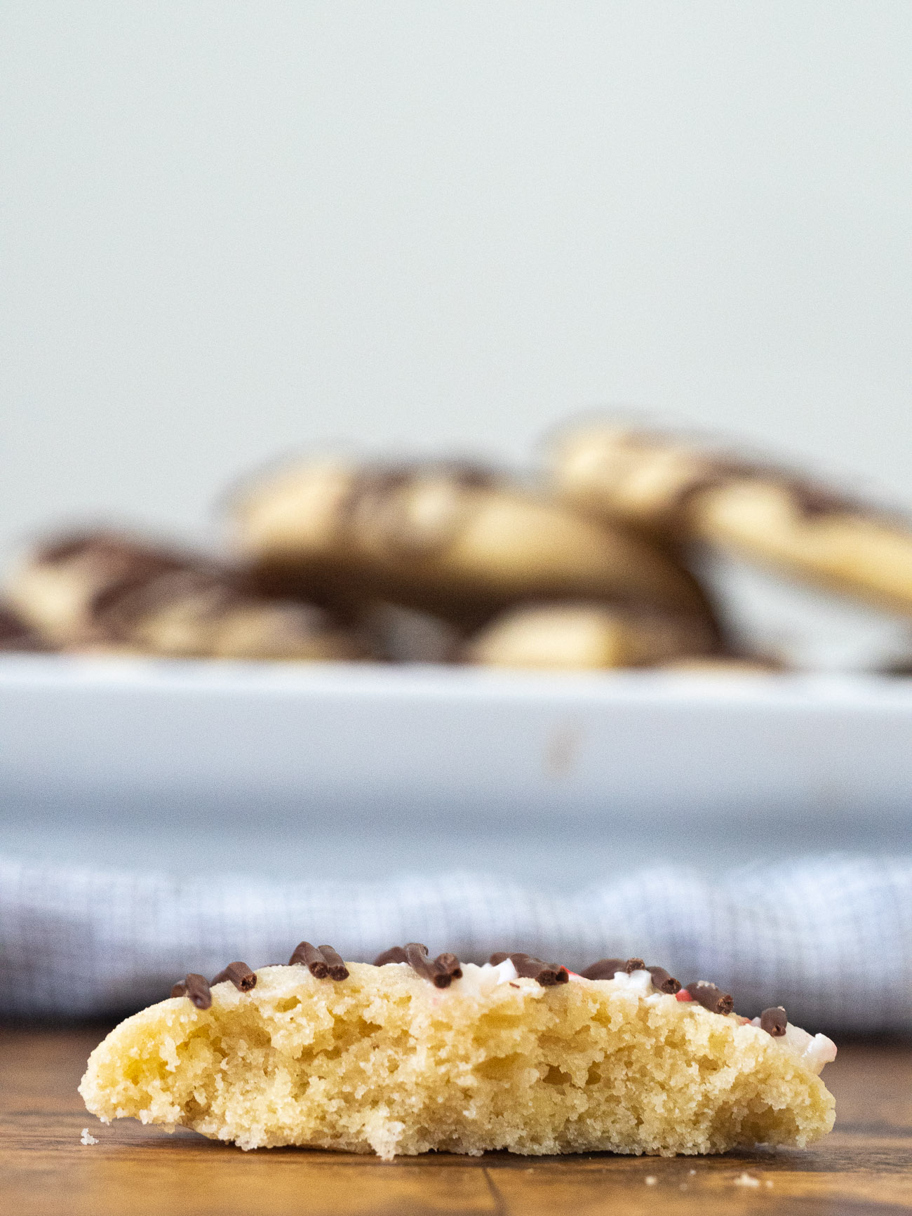 Peppermint Sugar Cookies