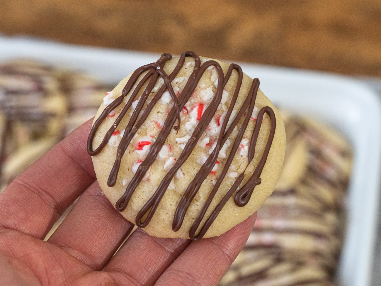 Peppermint Sugar Cookies