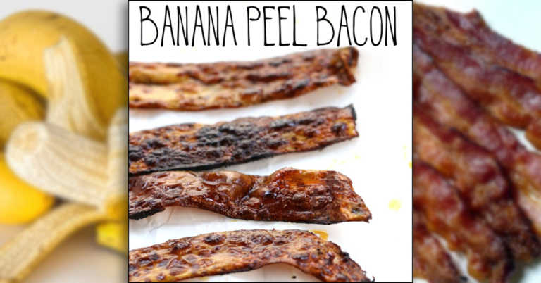 People Are Making Bacon From Banana Peels
