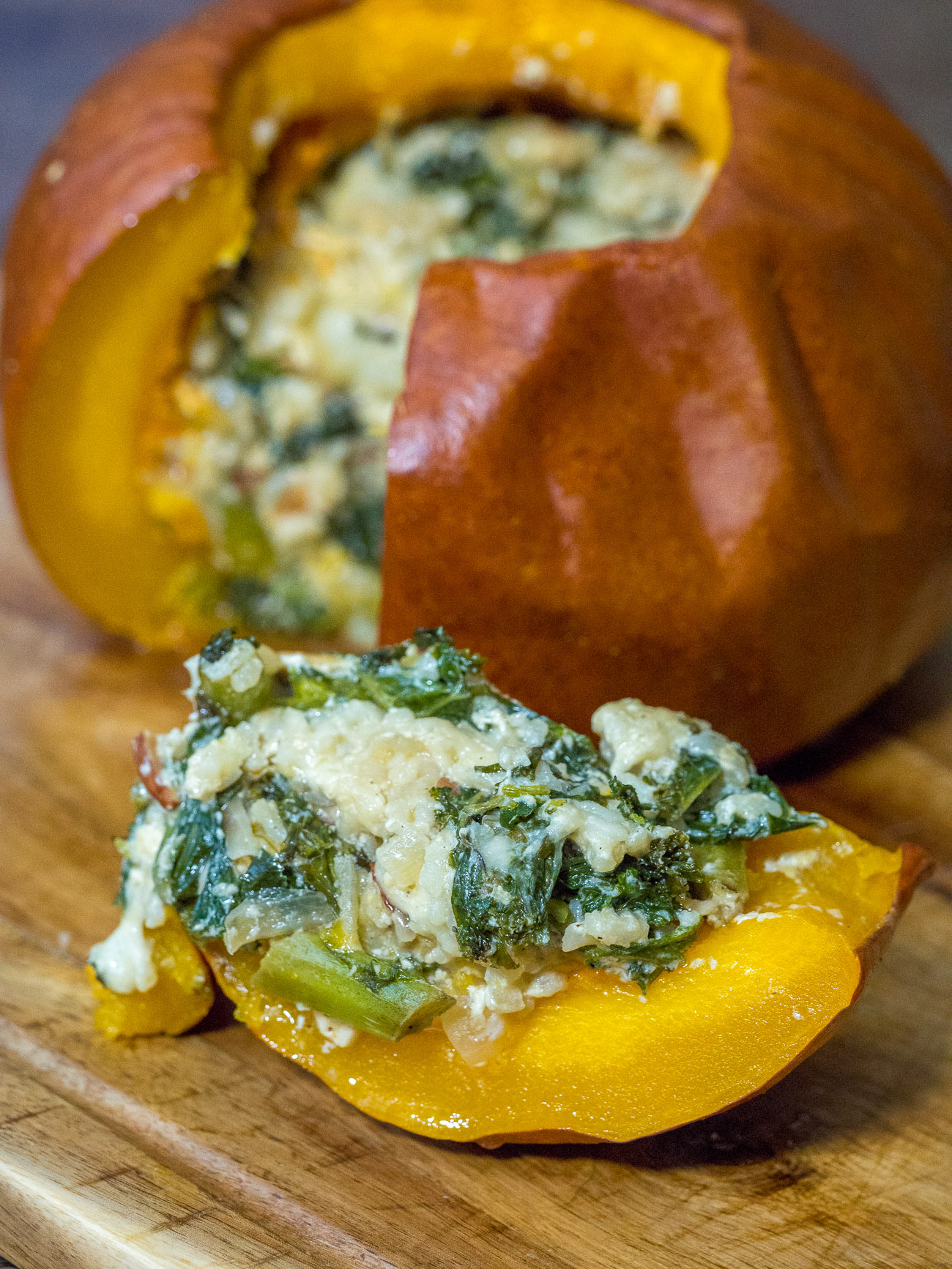 Savory Stuffed Pumpkin