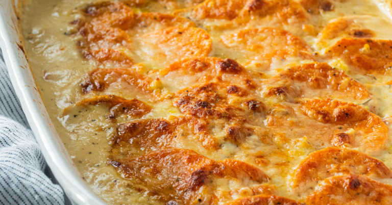 Scalloped Sweet Potatoes