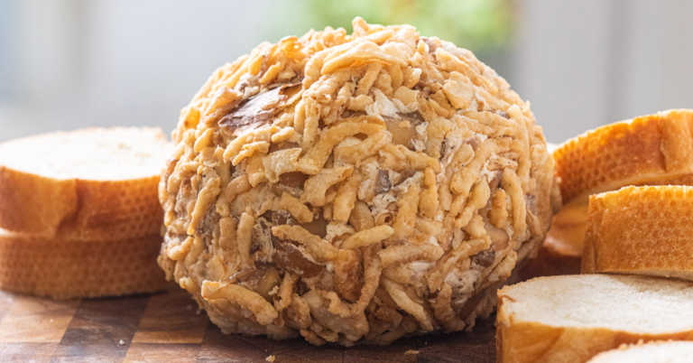 French Onion Cheese Ball
