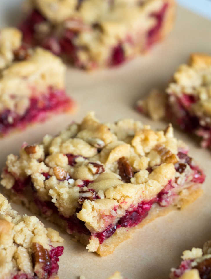 Cranberry Shortbread Bars | 12 Tomatoes