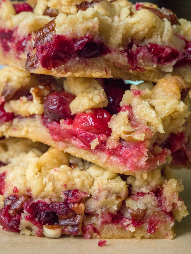 Cranberry Shortbread Bars | 12 Tomatoes