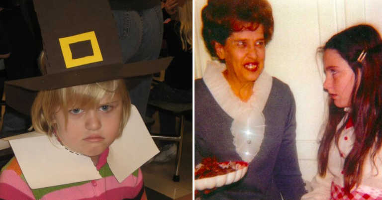 10 Hilariously Awkward Family Thanksgiving Photos
