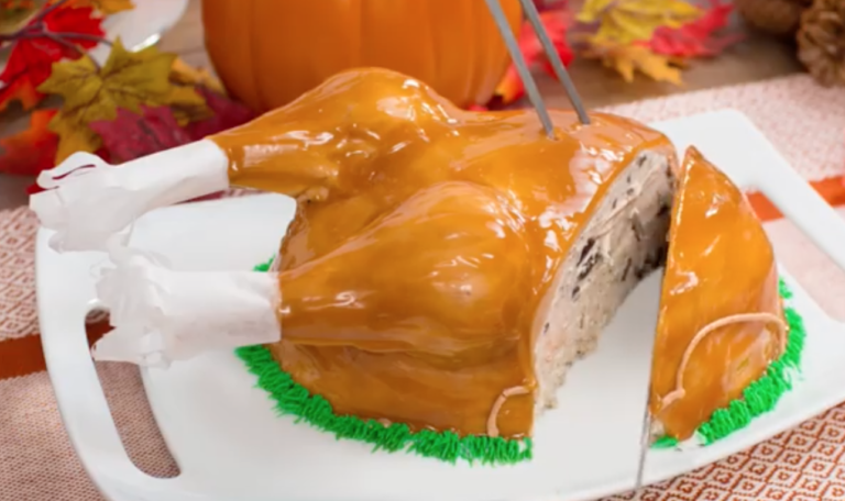 Baskin Robins Is Selling A Realistic-Looking Turkey Ice Cream Cake For Thanksgiving