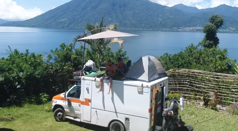 Man Converts An Ambulance Into His Home Away From Home On Wheels