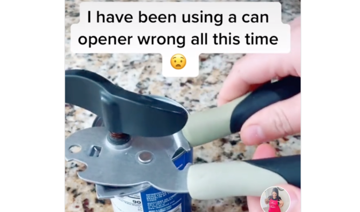 how to open a can using a opener the pampered chef｜TikTok Search