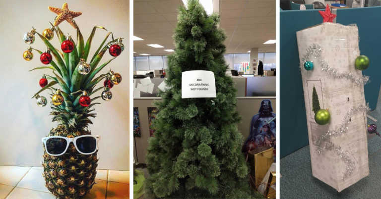 10 Hilariously Clever Christmas Trees