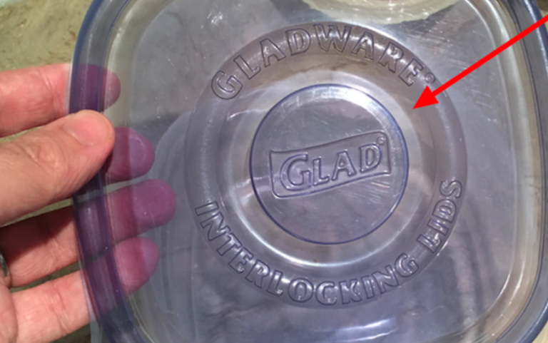 What Are The Circles On GLAD Container Lids For?