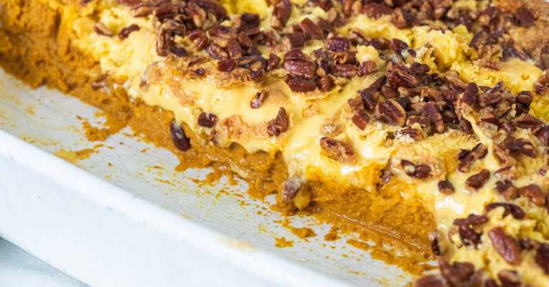 Amish Pumpkin Pie Cake