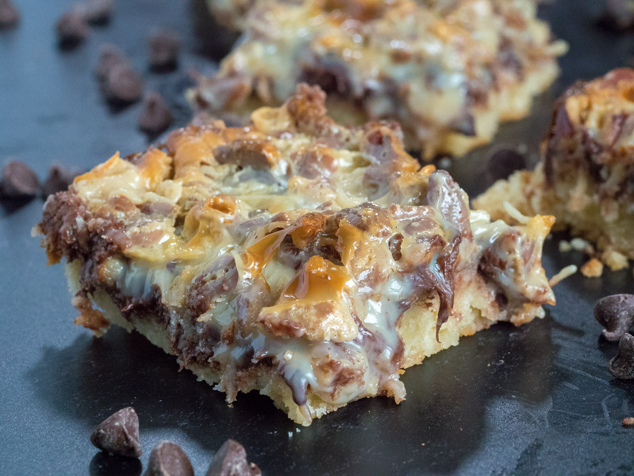 Toasted Coconut Magic Bars - Reluctant Entertainer