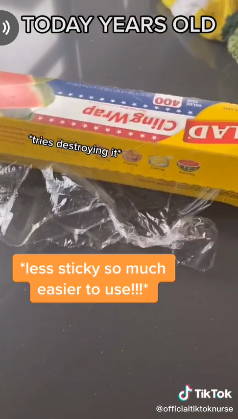 Why Today's Saran Wrap Is Less Sticky