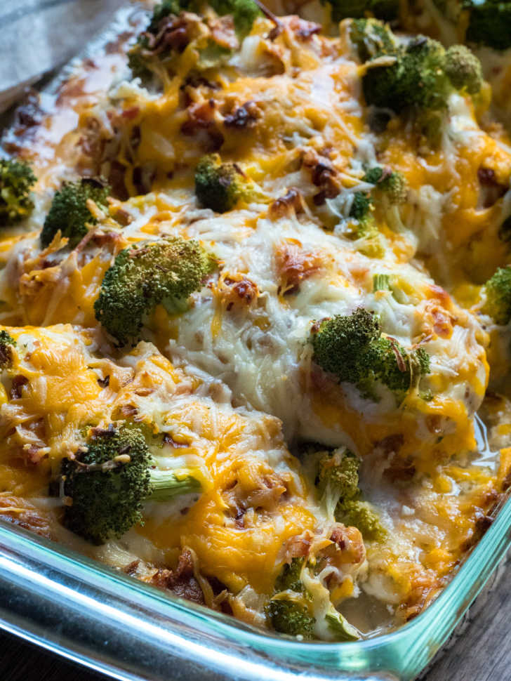 Smothered Baked Broccoli Chicken | 12 Tomatoes