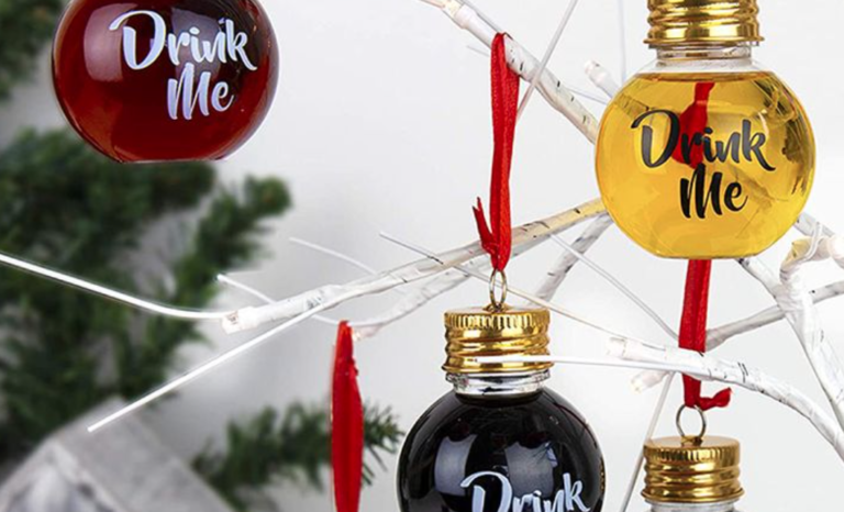 These Booze-Filled Christmas Ornaments Will Make Your Holidays Brighter