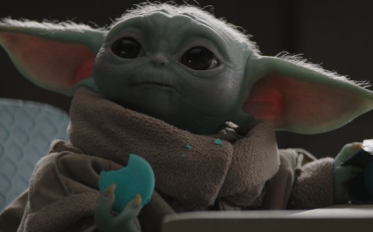 You Can Now Get Baby Yoda-Inspired Bright Blue Macaroons