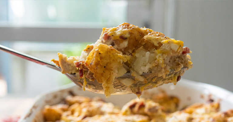 Creamy Chicken Tater Tot Casserole