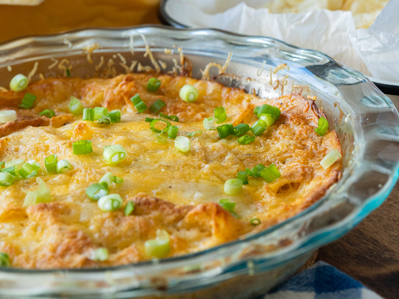 Cheesy Potato Chip Pie