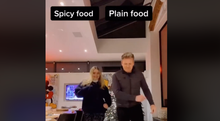 Gordon Ramsay Did The TikTok ‘This Or That’ Challenge With His Daughter