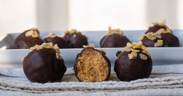 Crispy Peanut Butter Balls