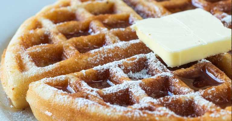 Norwegian Krumkake Waffles