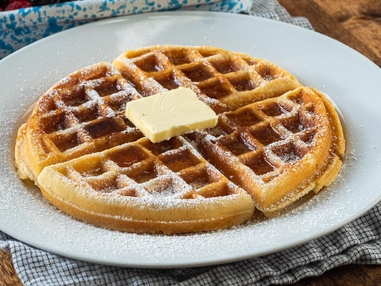 Norwegian Krumkake Waffles