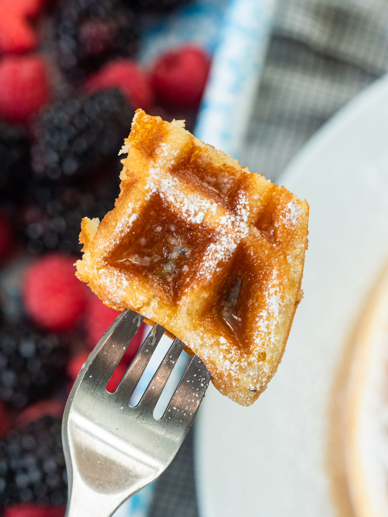 Norwegian Krumkake Waffles