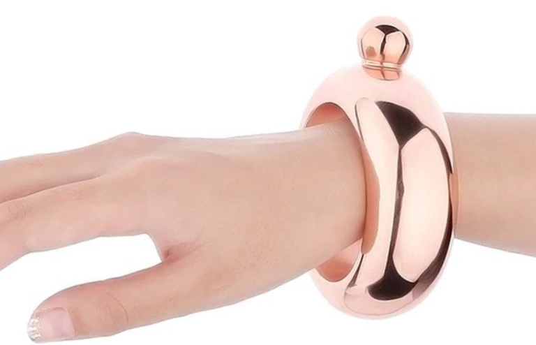 This Stylish Bracelet Also Doubles As A Flask