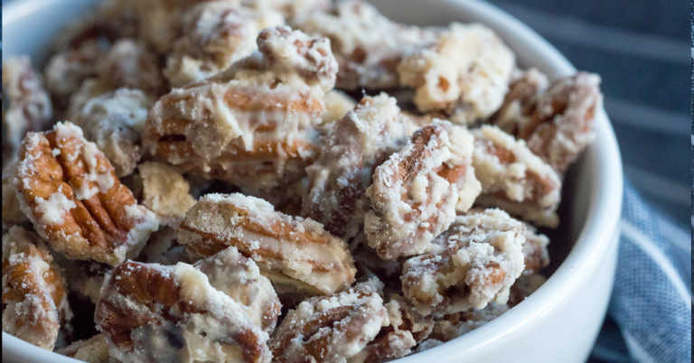 Sour Cream Candied Pecans