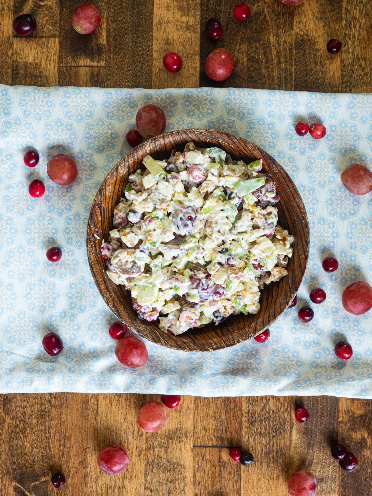 Cranberry Waldorf Salad -image