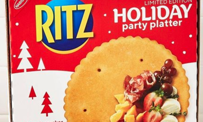 RITZ Created A Massive 10-Inch Cracker To Double As A Charcuterie Board