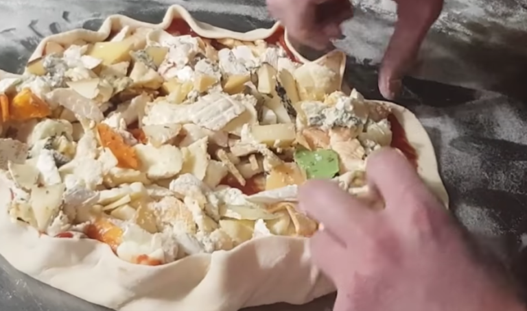 The Cheesiest Pizza On The Planet Has Over 250 Different Kinds Of Cheeses