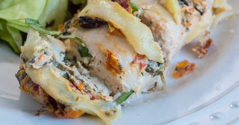 Tuscan Hasselback Chicken
