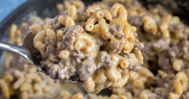Homemade Hamburger Helper Cheeseburger Macaroni