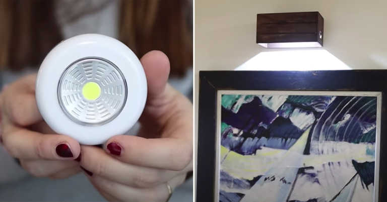Brilliant Uses For Dollar Store Push Lights
