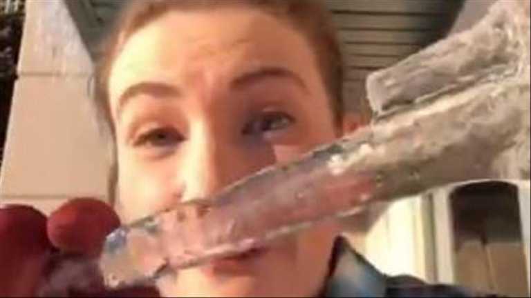 Meteorologist Explains Why You Shouldn’t Eat Icicles