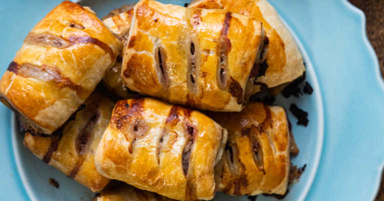 Turkey Cranberry Sausage Rolls