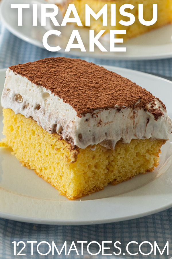 Eggless Tiramisu poke cake kid friendly / Tiramisu recipe for kids
